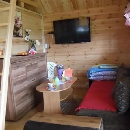 Gemuetliches Holzferienhaus In Gmina Postomino Rusinowo (Slawno)