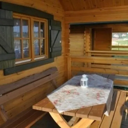 Gemuetliches Holzferienhaus In Gmina Postomino Ferienhaus Rusinowo (Slawno)
